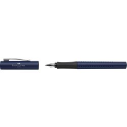 Faber-Castell Grip reservoarpenna, B, blå