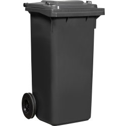 Weber Avfallsbehållare 120 liter, Grå