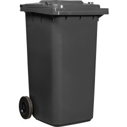 Weber Avfallsbehållare 240 liter, Grå