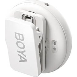 Boya Omic-U 2,4 GHz trådlöst mikrofonsystem, vit