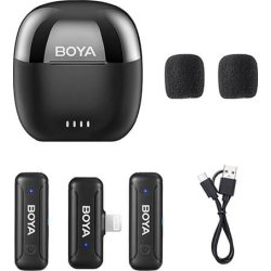 Boya BY-WM3T-D2 2,4 GHz trådlöst mikrofonsystem