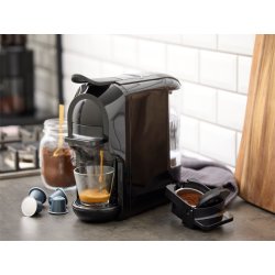 Nordic Sense 2-i-1 espressomaskin, 1450W, svart