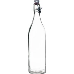 Bormioli Swing Patentflaska, glas, 1L