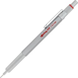 Rotring 600 Stiftpenna, 0,5 mm, Silver