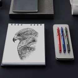 Rotring 600 Stiftpenna, 0,7 mm, Blå