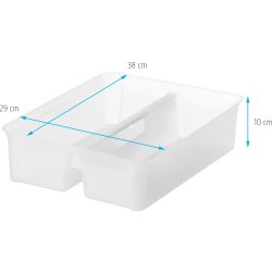 SmartStore insats för 8L Låg/14L/25L plastlådor