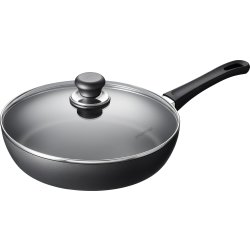 Scanpan Classic Sauté Pan med glaslock, 28 cm.