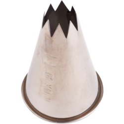 Bakers Star munstycke för spritspåse, stål, 11mm