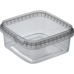 Condi bytta, klar, plast, 129x129x59mm, 60cl