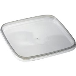 Condi lock till bytta, klar, plast, 129x129mm