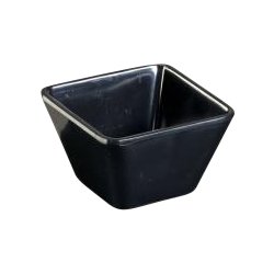 Buffet-Line Skål, melamin, 7x7x4,5cm, svart