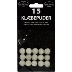 Självhäftande kuddar för lampor, 15 st.