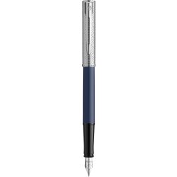 Waterman Allure Deluxe Metal & Blue Reservoar, F