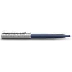 Waterman Allure Deluxe Metal & Blue Kulspets, M