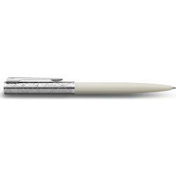 Waterman Allure Deluxe Metal & White Kulspets, M