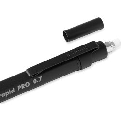 Rotring Rapid Pro Stiftpenna, 0,7 mm, Matt svart