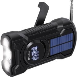 Sandberg All-in-1 Nödradio + Powerbank, 5000 mAh