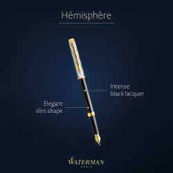 Waterman Hémisphère R of Paris GT reservoarpen., M