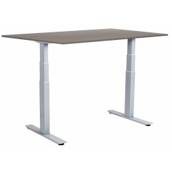 Sun-Flex III höj-/sänkbart bord, 120x80, Grå/grå