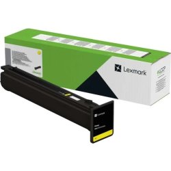 Lexmark 77L20Y0 Lasertoner, 12000 sidor, gul
