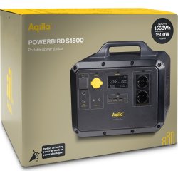 Aqiila Powerbird S1500 portabelt kraftverk, 1500W
