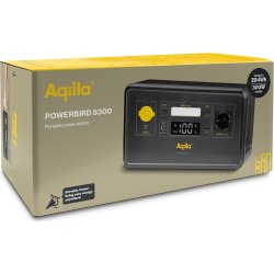 Aqiila Powerbird S300 portabelt kraftverk, 300W