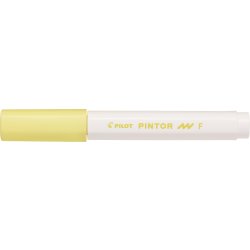Pilot Pintor märkpenna | F | Pastellgul