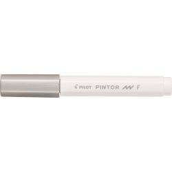 Pilot Pintor Märkpenna | F | 1 mm | Silver