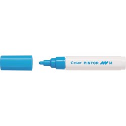 Pilot Pintor märkpenna | M | Ljusblå