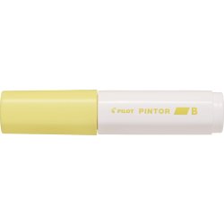 Pilot Pintor märkpenna | B | Pastellgul