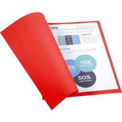 Exacompta Forever Omslag, 170 g, 100 st, röd
