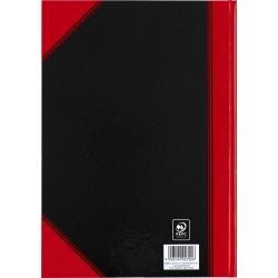 Bantex Kina Notes A4 Kvadrat  Svart/röd