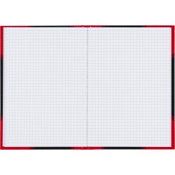 Bantex Kina Notes A5 Kvadrat Svart/röd