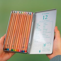 Tombow Eco Color-kritor, 12 färger