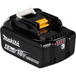Makita Batteri LXT, BL1860B, 6,0Ah