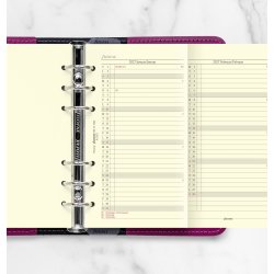 Filofax 2027 Refill, Personal, Årsplan