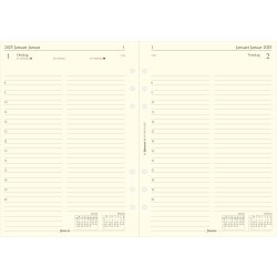 Filofax 2025 Refill, A5, Dag