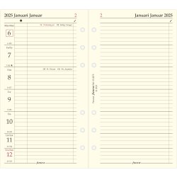 Filofax 2025 Refill, Personal, Vecka per uppslag