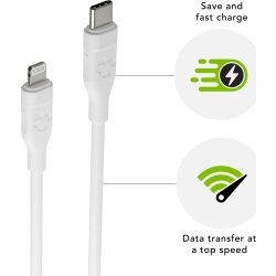 Dbramante1928 USB-C till Lightning-kabel, 2 meter