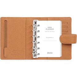 Filofax Norfolk Kalenderpärm, Pocket, Mandel