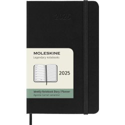 Moleskine 2025 Kalender, H, Vecka, Poc., Sortera