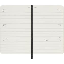 Moleskine 2025 Kalender, S, Vecka h, Poc.