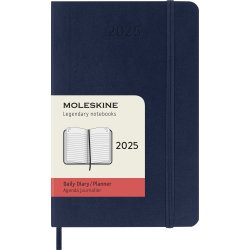 Moleskine 2025 Kalender, S, Dag, Poc., Blå