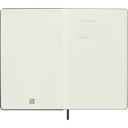 Moleskine 2025 Kalender, H, Vecka, L, Svart