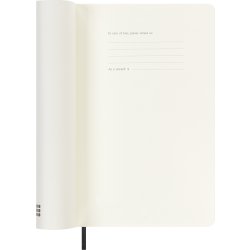 Moleskine 2025 Kalender, S, Vecka, L, Svart