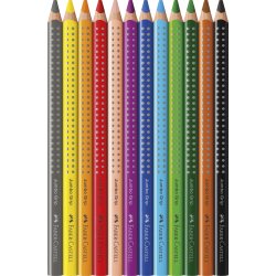 Faber-Castell Grip färgpennor Jumbo | 72 st.
