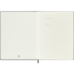 Moleskine 2025 Kalender, H, Vecka, XL, Svart