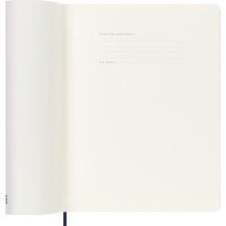 Moleskine 2025 Kalender, S, Vecka, XL, Blå