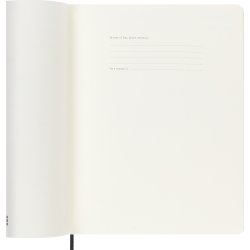 Moleskine 2025 Kalender, S, Vecka, XL, Svart