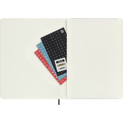 Moleskine 2025 Kalender, S, Vecka, XL, Svart